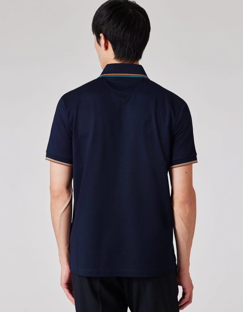 STR Detail Polo Shirt 49 DK NAVY
