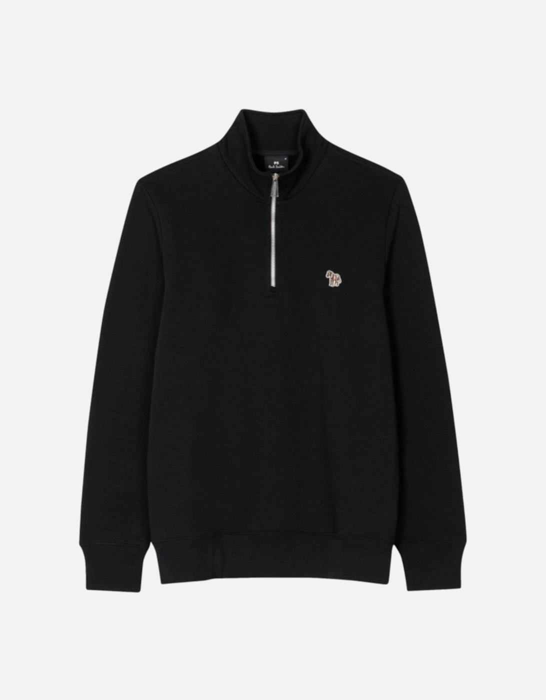 PS Half Zip Zebra Sweatshirt A2-25 79 BLACK, 4 of 3