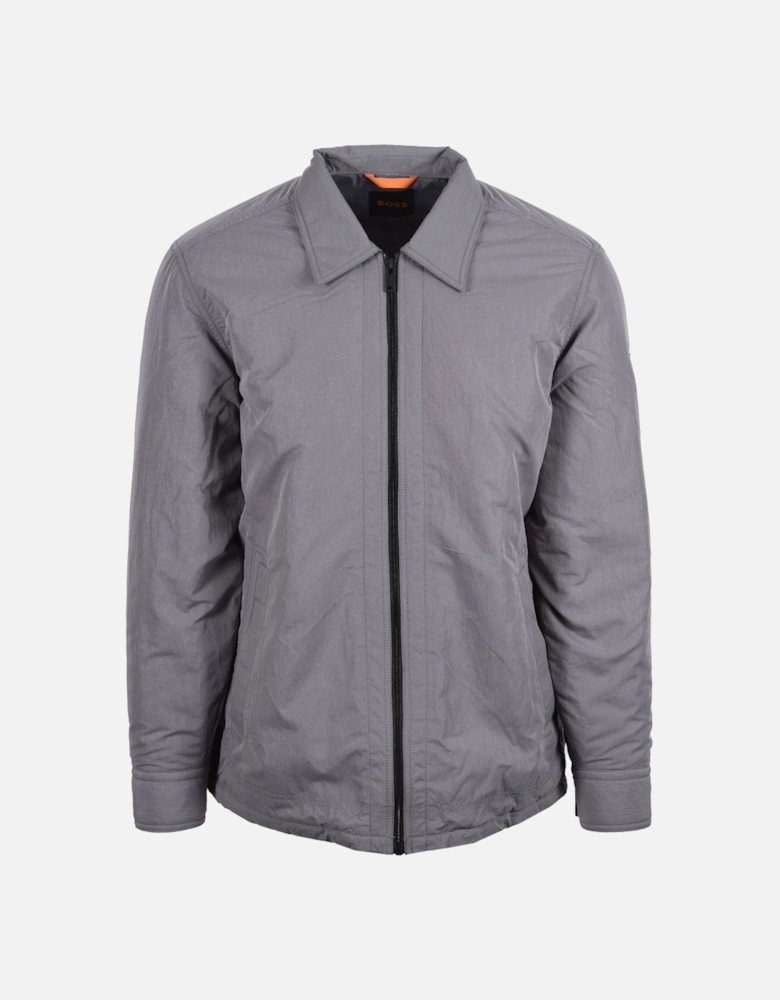 Boss Orange Leejay Overshirt Open grey
