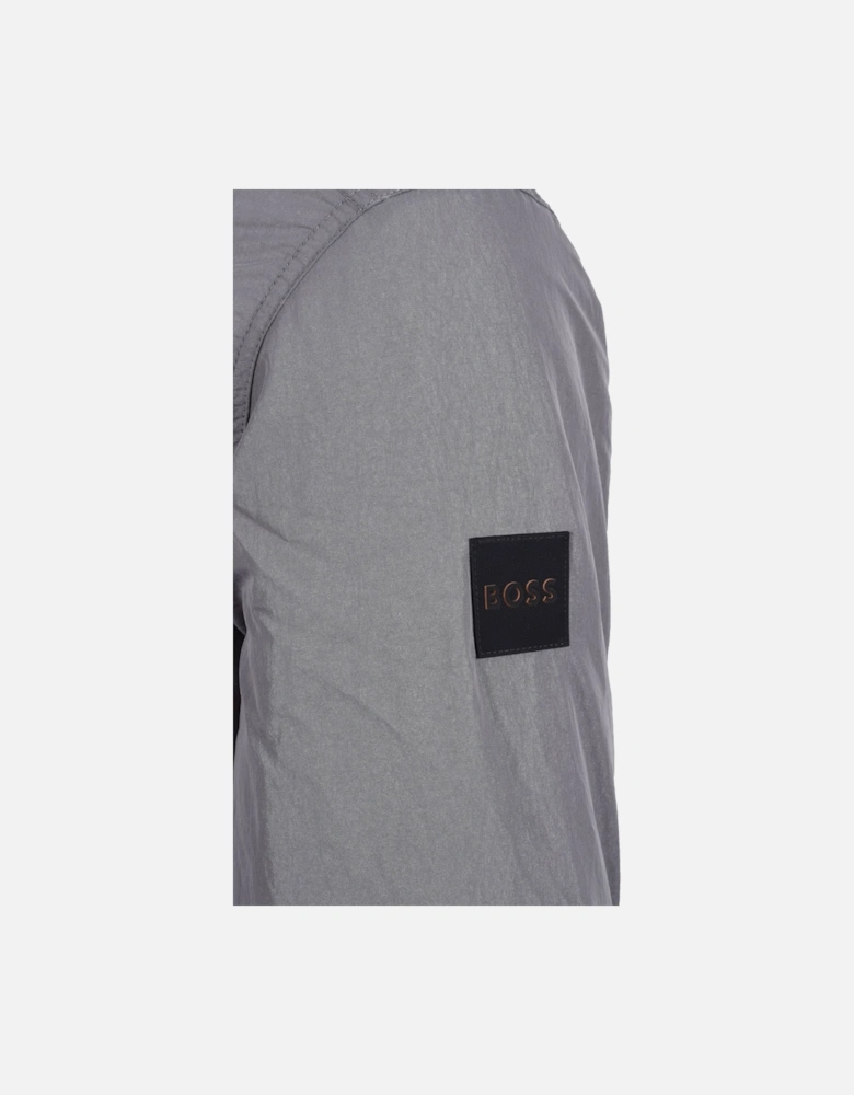 Boss Orange Leejay Overshirt Open grey