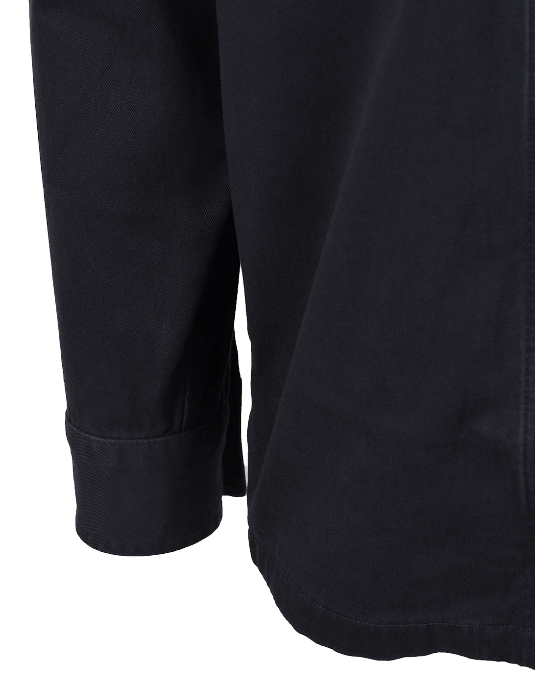Boss Orange Lovel Zip Overshirt Dark Blue