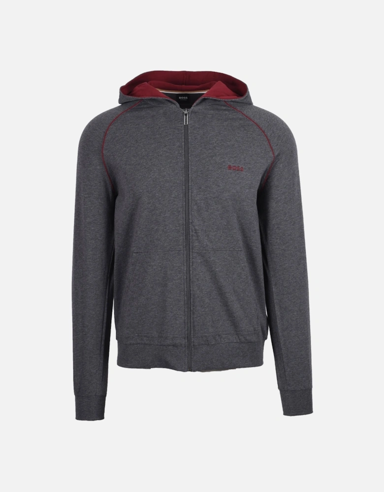 Boss Black Mix & Match Lounge-wear Full Zip Charcoal