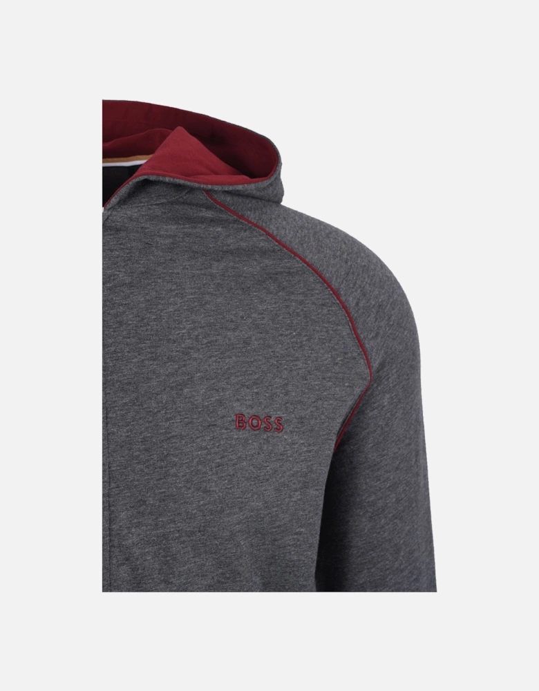 Boss Black Mix & Match Lounge-wear Full Zip Charcoal