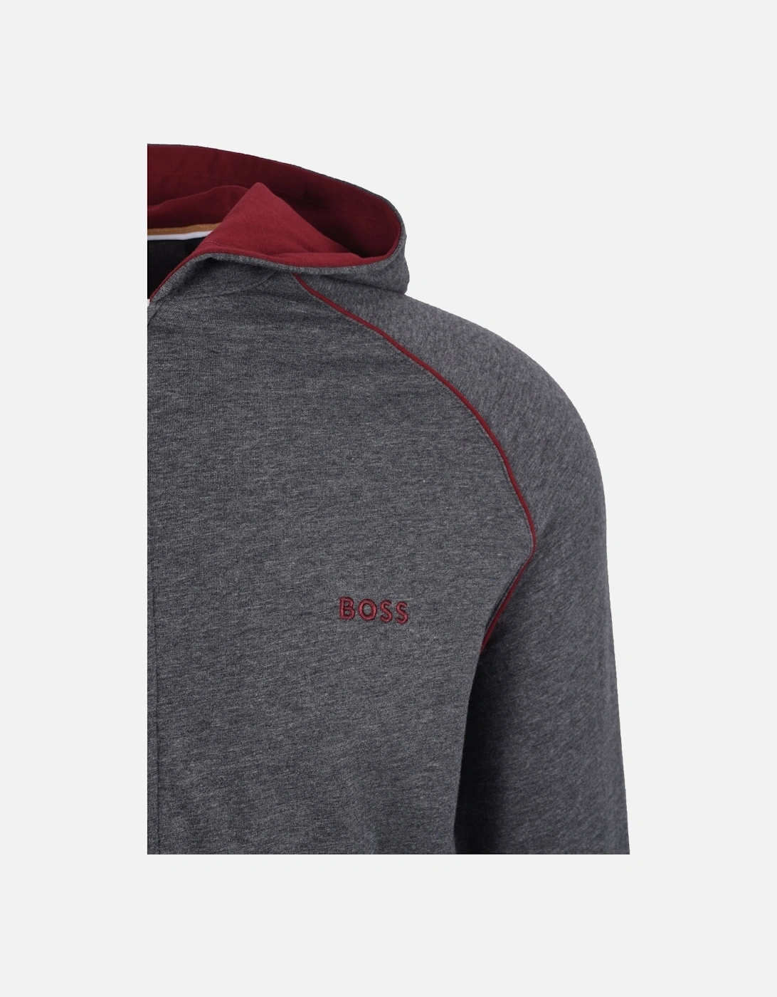 Boss Black Mix & Match Lounge-wear Full Zip Charcoal