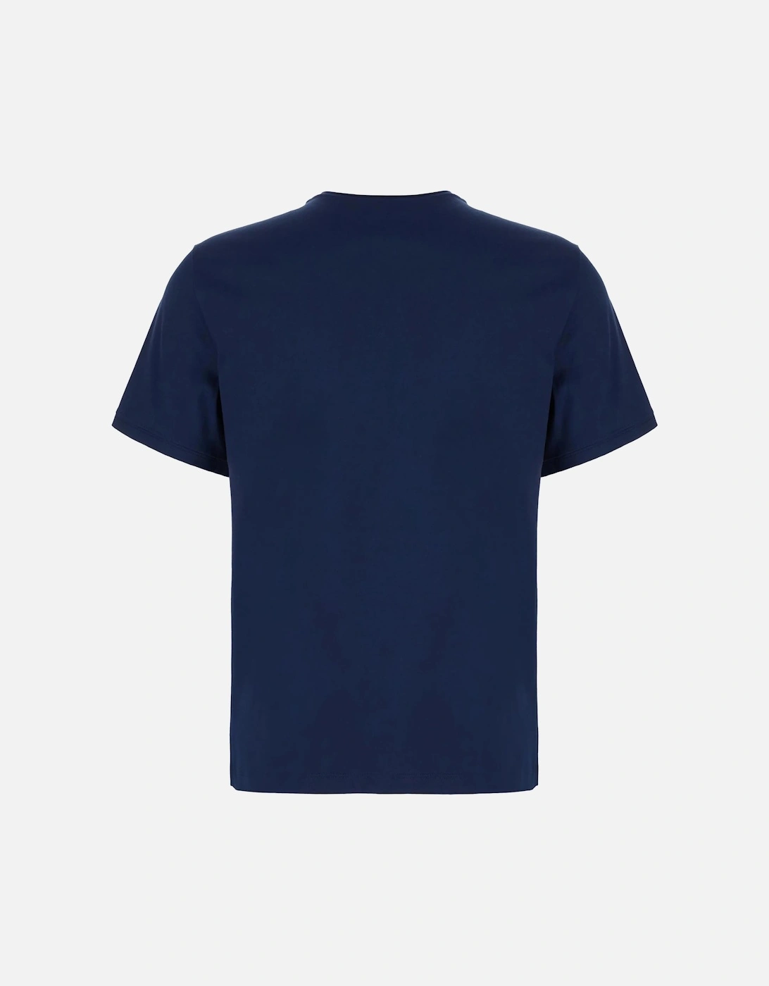 Plaque Logo T-Shirt in Blue