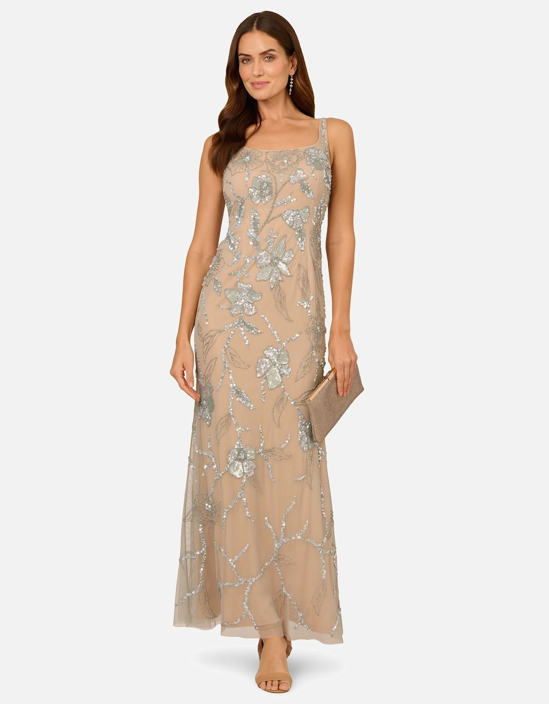 Beaded Mermaid Long Dress, 2 of 1