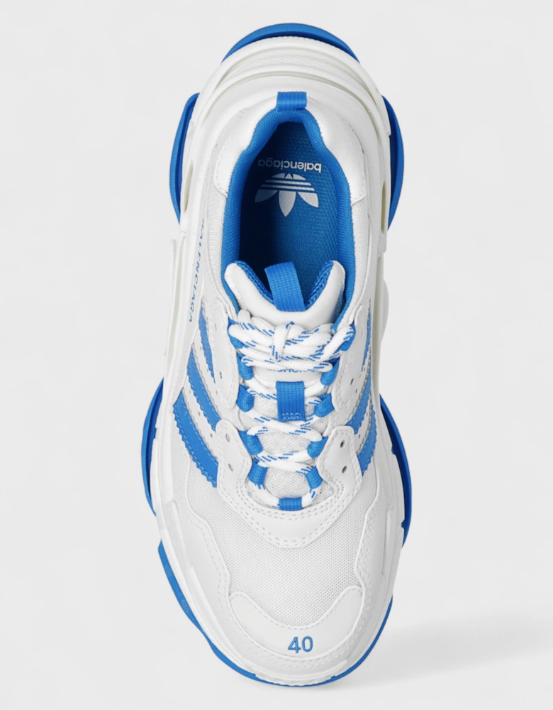 Adidas x Triple S Sneaker White Blue