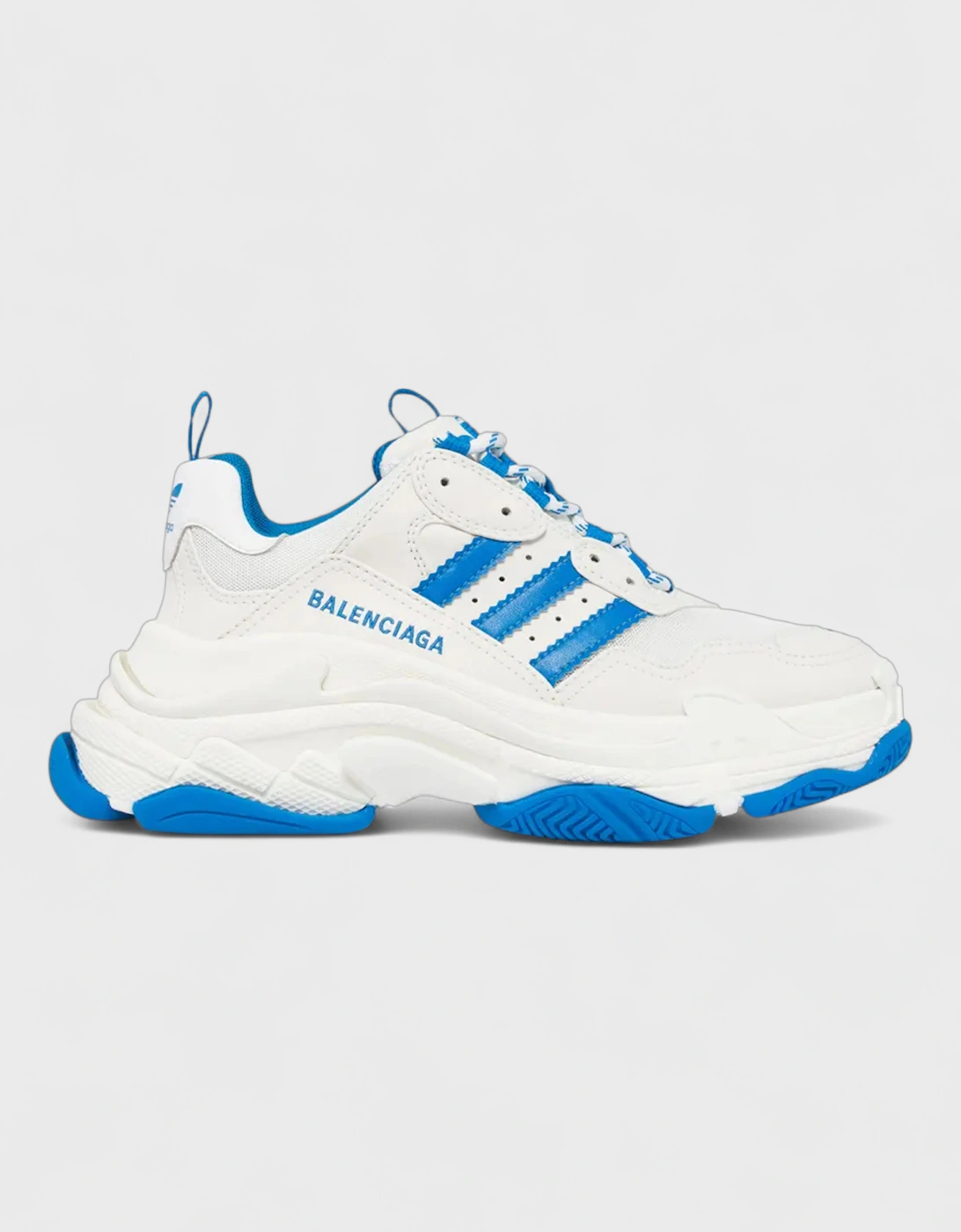 Adidas x Triple S Sneaker White Blue, 5 of 4
