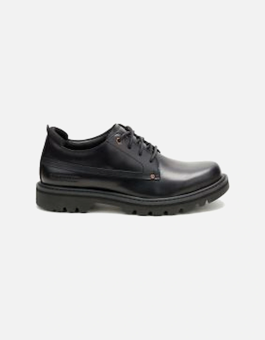 Colorado Grader LO WP P726357 Mens Black Leather Shoes, 8 of 7