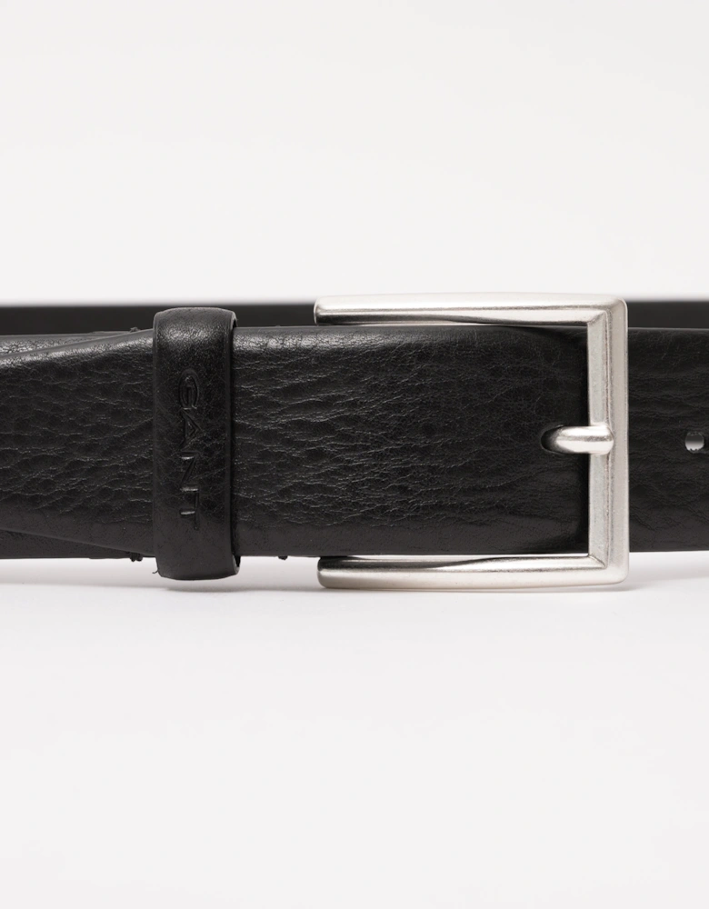 Classic Mens Leather Belt - 5 Black