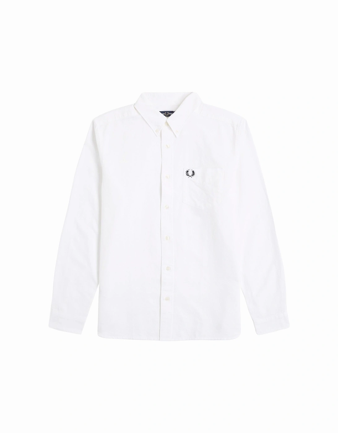 Men's Fred Perry Oxford Shirt - White - Size: Regular/36