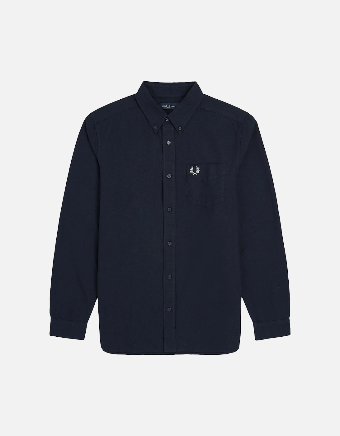 Men's Fred Perry Oxford Shirt - Navy - Size: Regular/36
