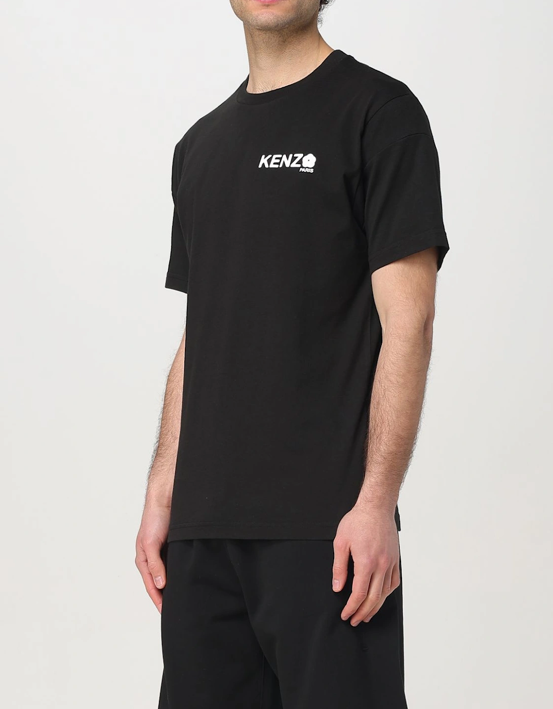 Comfortable Cotton Blend Basic T-Shirt with Short Sleeves
