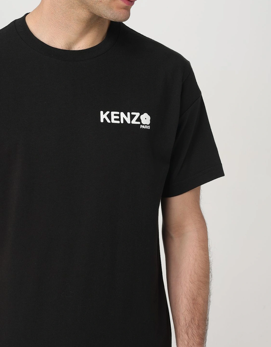 Comfortable Cotton Blend Basic T-Shirt with Short Sleeves