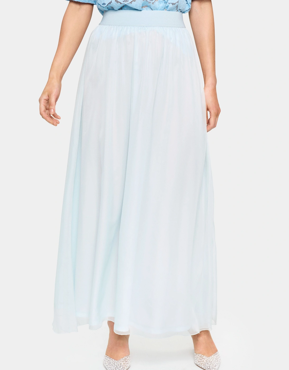 CoralSZ Elasticated Waist Maxi Skirt, 2 of 1