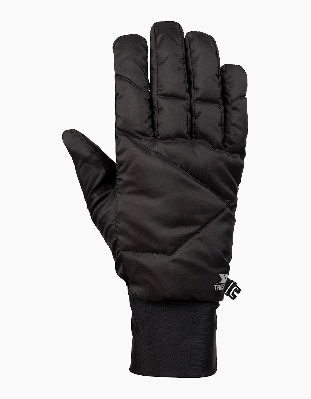 Trespass Unisex Black Adult Vinny Down Gloves - Size: Xs-S