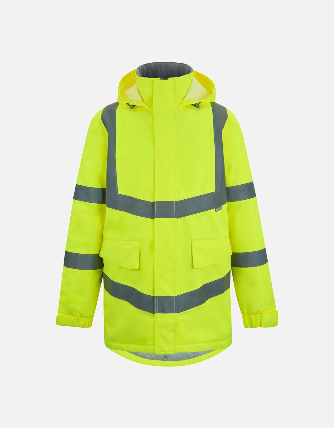 Mens Pro Contract Dover Hi-Vis Parka, 6 of 5