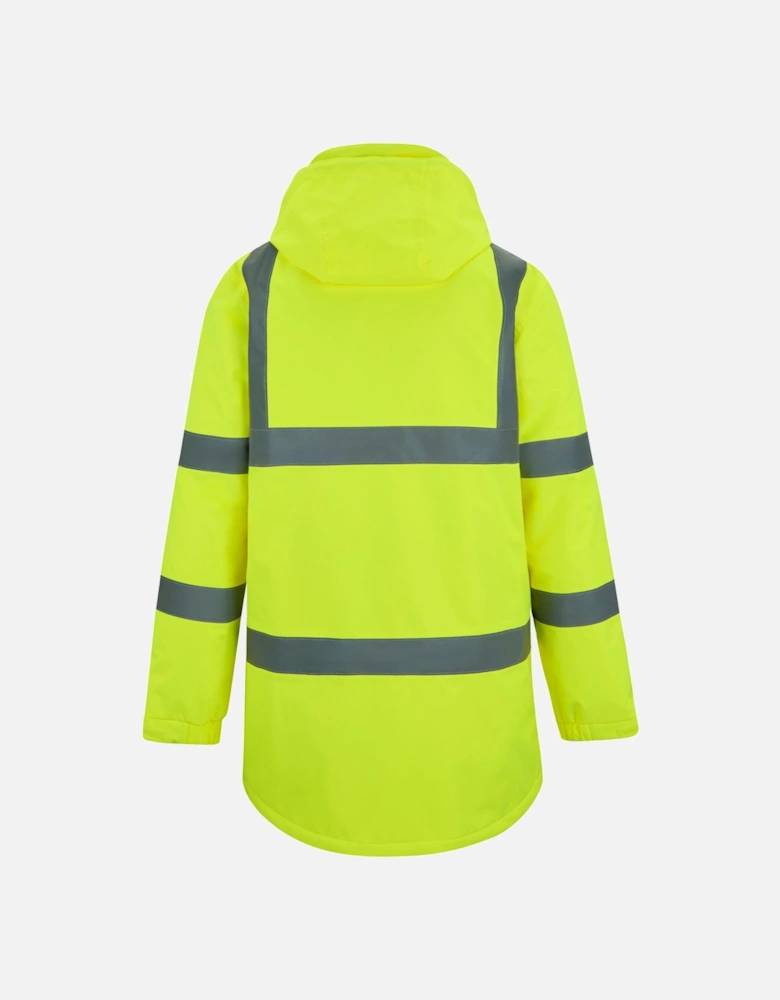 Mens Pro Contract Dover Hi-Vis Parka