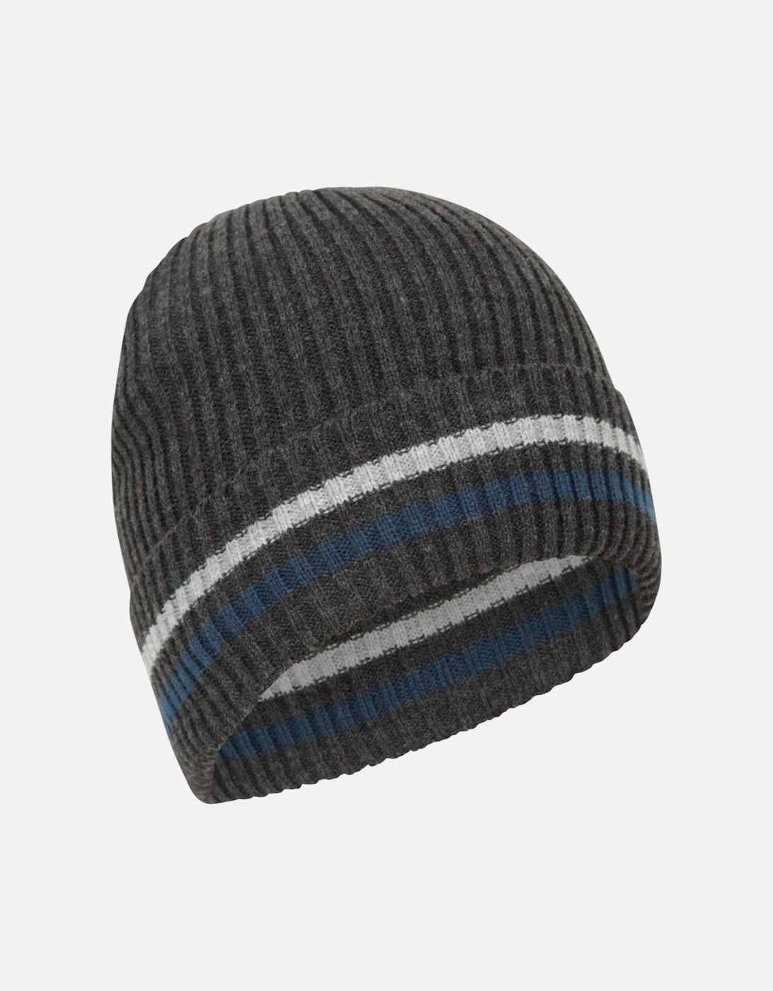 Unisex Adult Knitted Fleece Lined Winter Beanie, 5 of 4