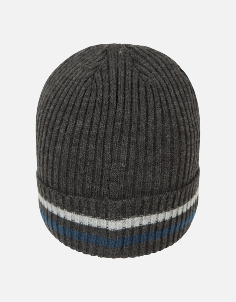 Unisex Adult Knitted Fleece Lined Winter Beanie