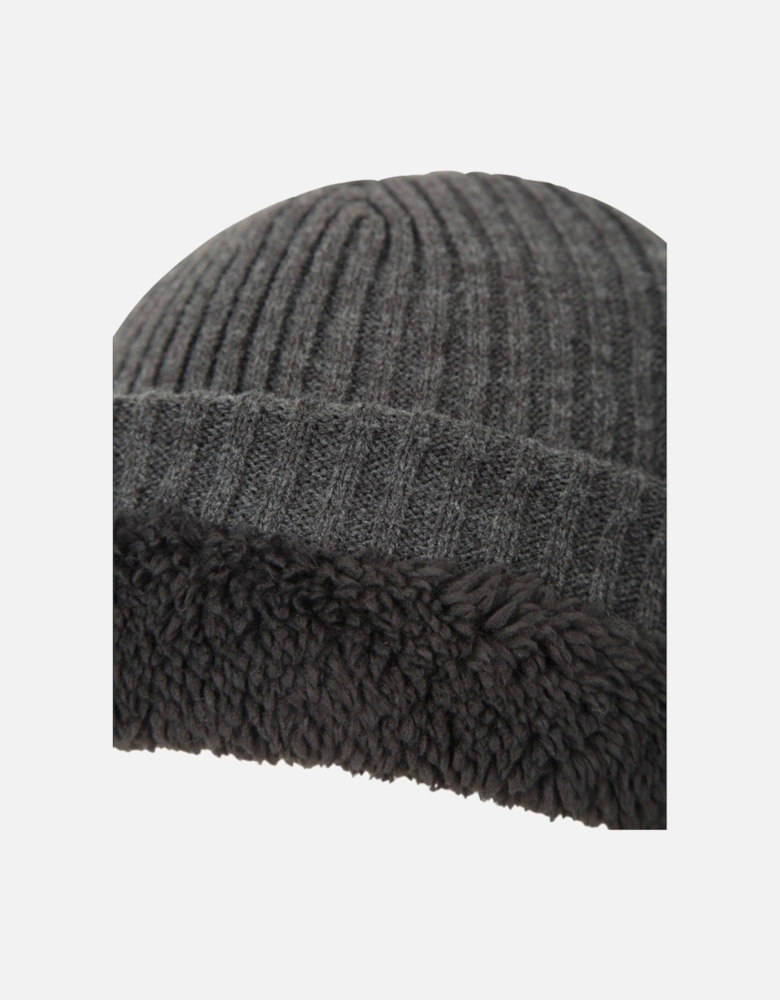 Unisex Adult Knitted Fleece Lined Winter Beanie