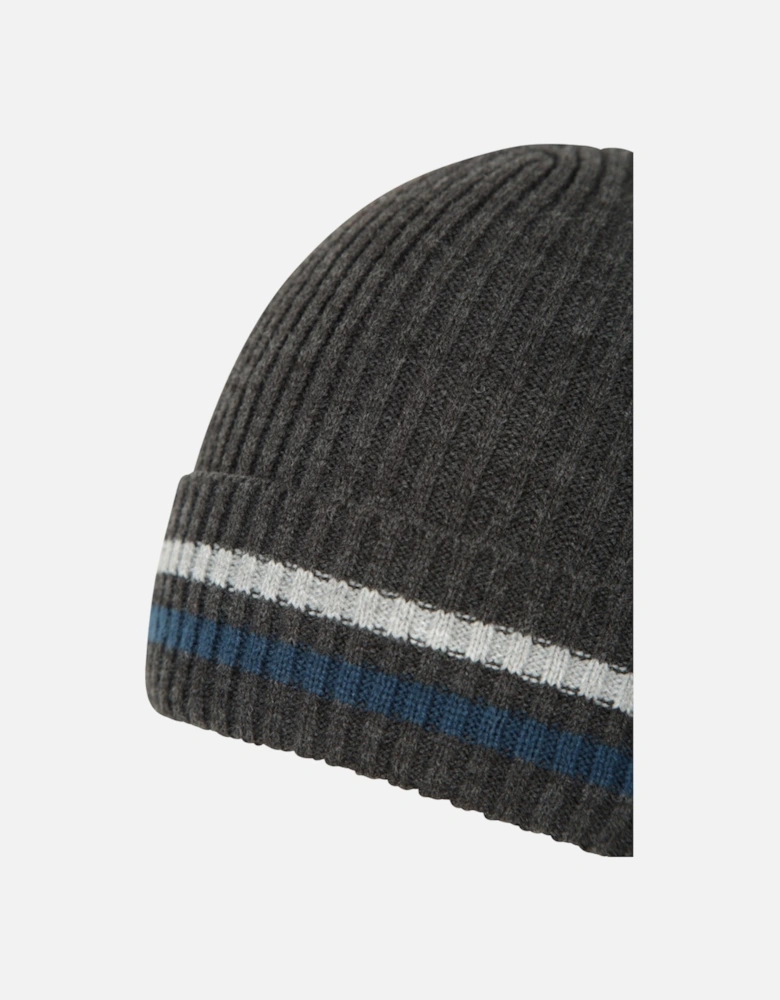 Unisex Adult Knitted Fleece Lined Winter Beanie