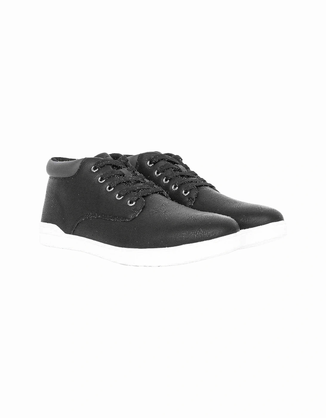 Mens Alistair Leather Trainers, 4 of 3