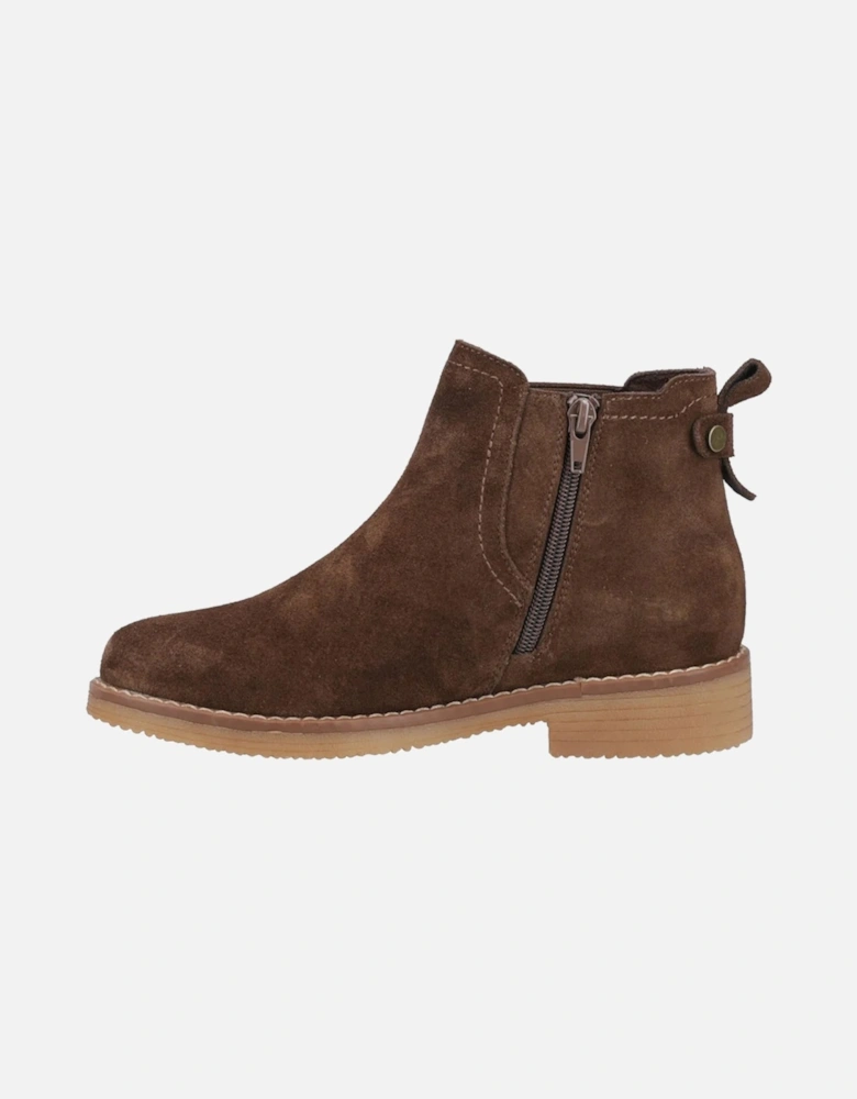 Womens/Ladies Maddy Suede Ankle Boots