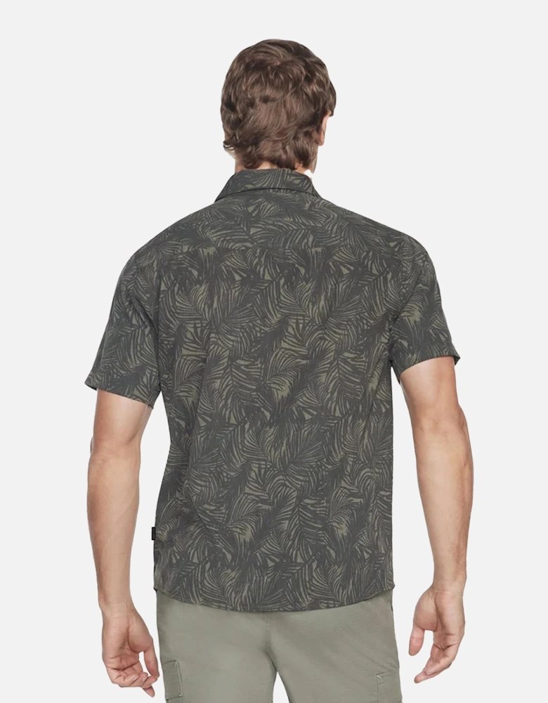 Skechers Mens Go Walk Air Printed Short-Sleeved Shirt