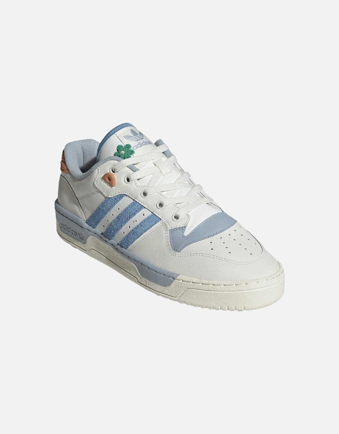 Unisex Adult Rivalry Leather Low Trainers, 6 of 5