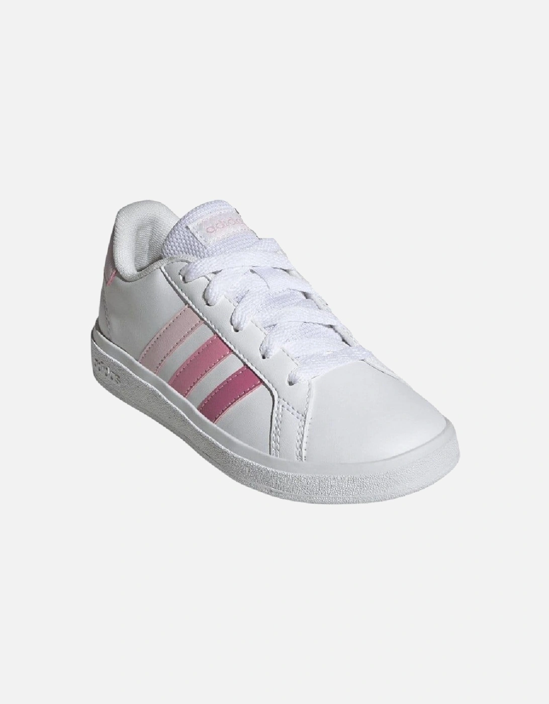Childrens/Kids Grand Court 2.0 Synthetic Leather Trainers, 6 of 5