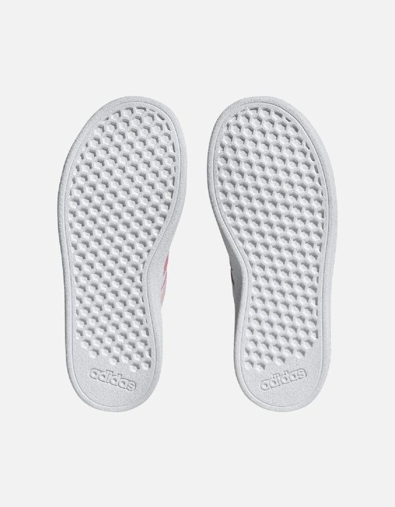 Childrens/Kids Grand Court 2.0 Synthetic Leather Trainers