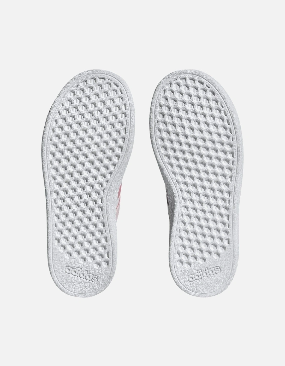 Childrens/Kids Grand Court 2.0 Synthetic Leather Trainers