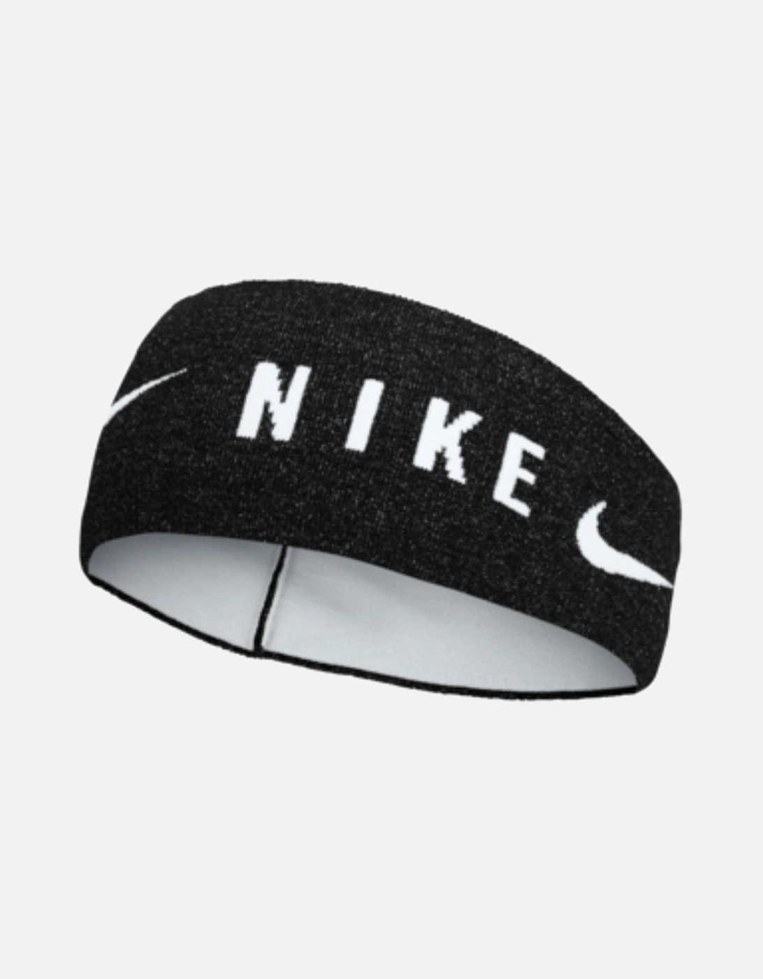 Nike Men's Black/Multi Knitted Dri-Fit Lightweight Headband - Size: One Size