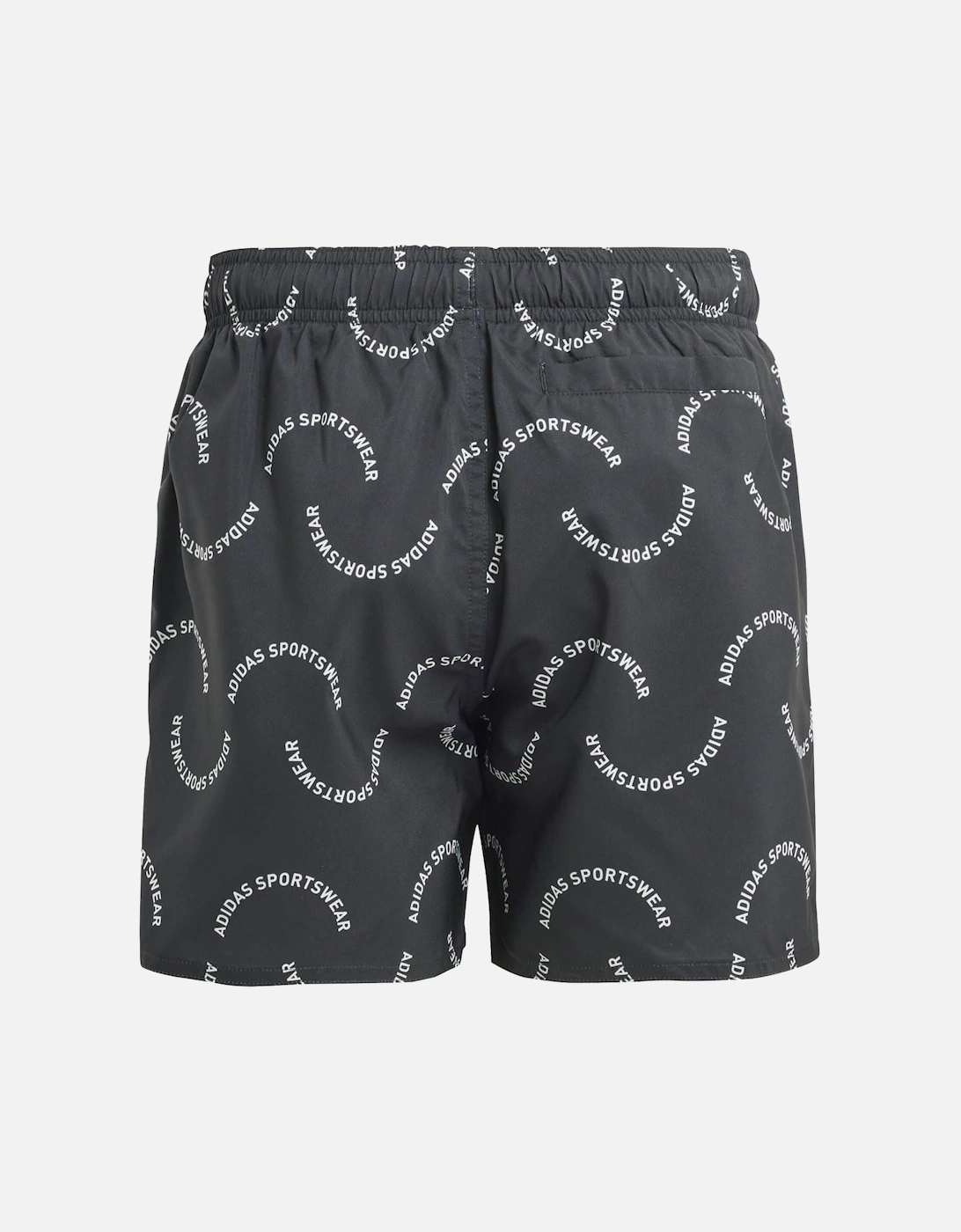 Childrens/Kids Sportswear Wave Pattern Swim Shorts