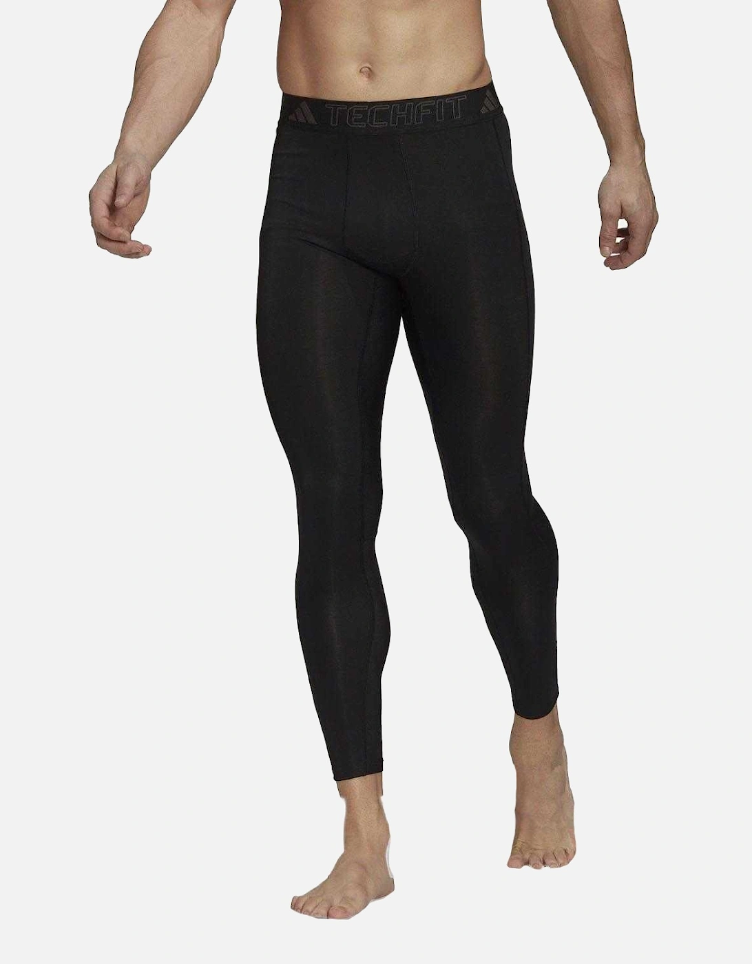 Mens Techfit Aeroready Long Jogging Bottoms, 3 of 2