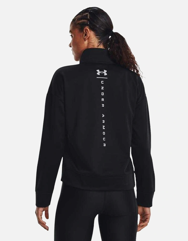 Womens/Ladies Reflective Fleece Quarter Zip Top