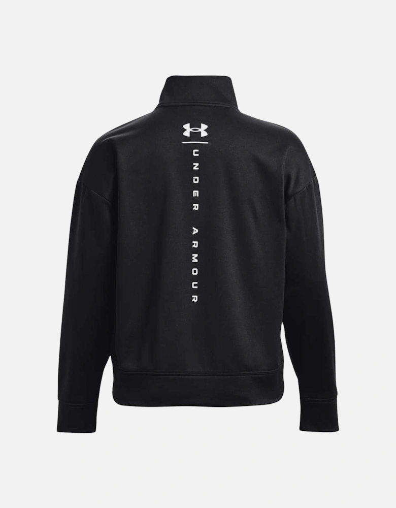 Womens/Ladies Reflective Fleece Quarter Zip Top