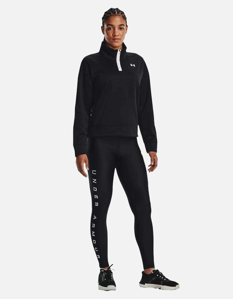 Womens/Ladies Reflective Fleece Quarter Zip Top