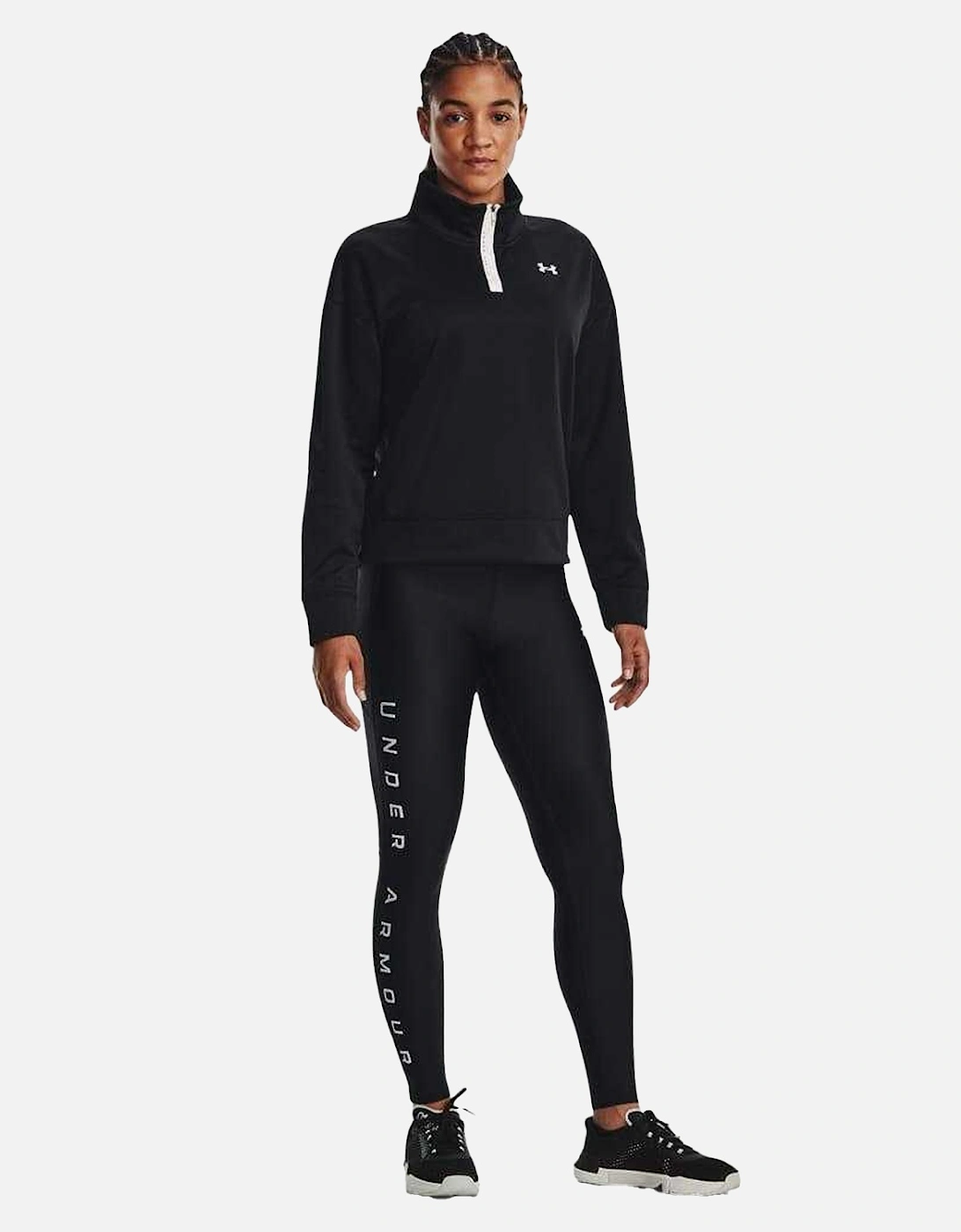 Womens/Ladies Reflective Fleece Quarter Zip Top