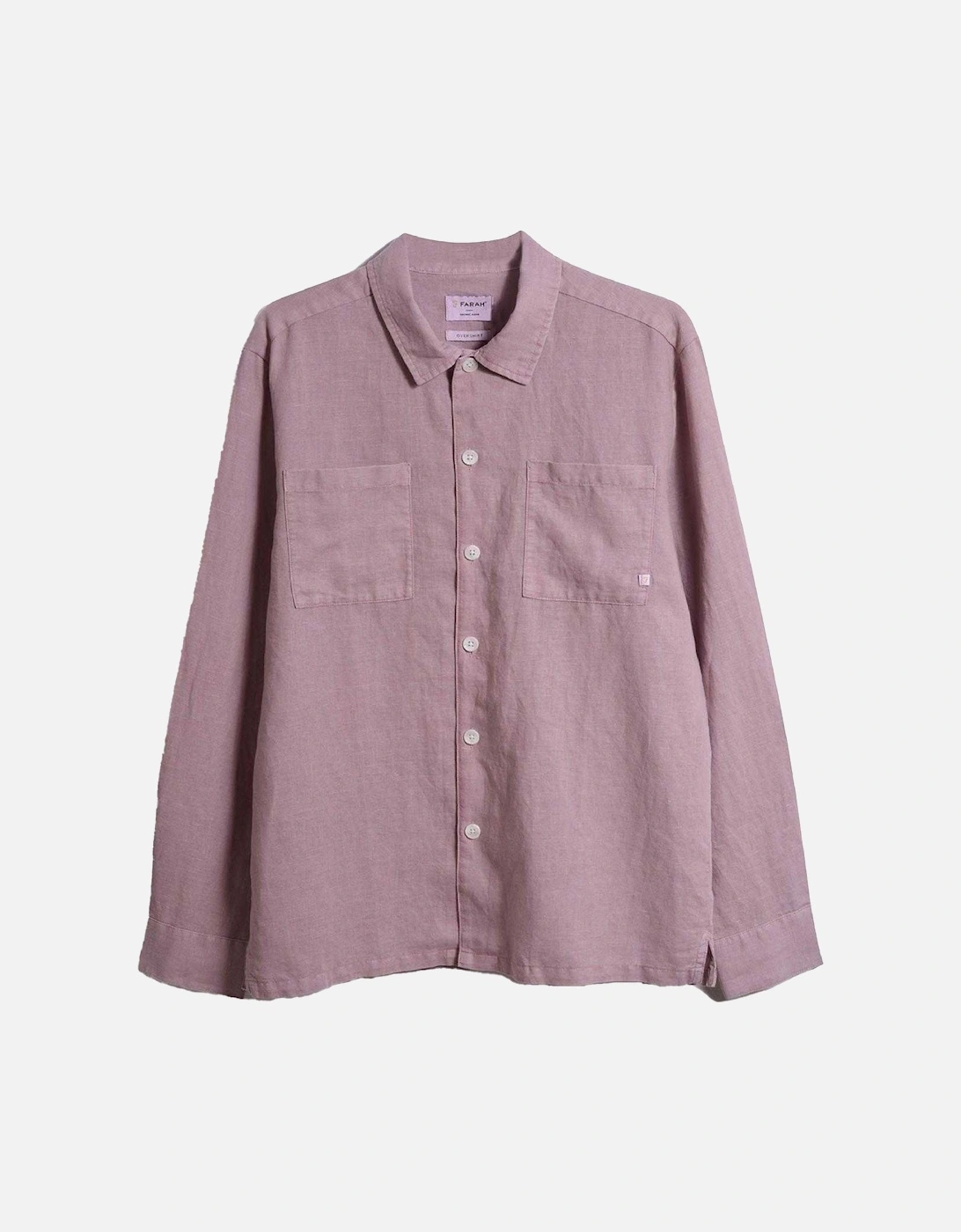 Mens Nelson Slub Shirt, 4 of 3