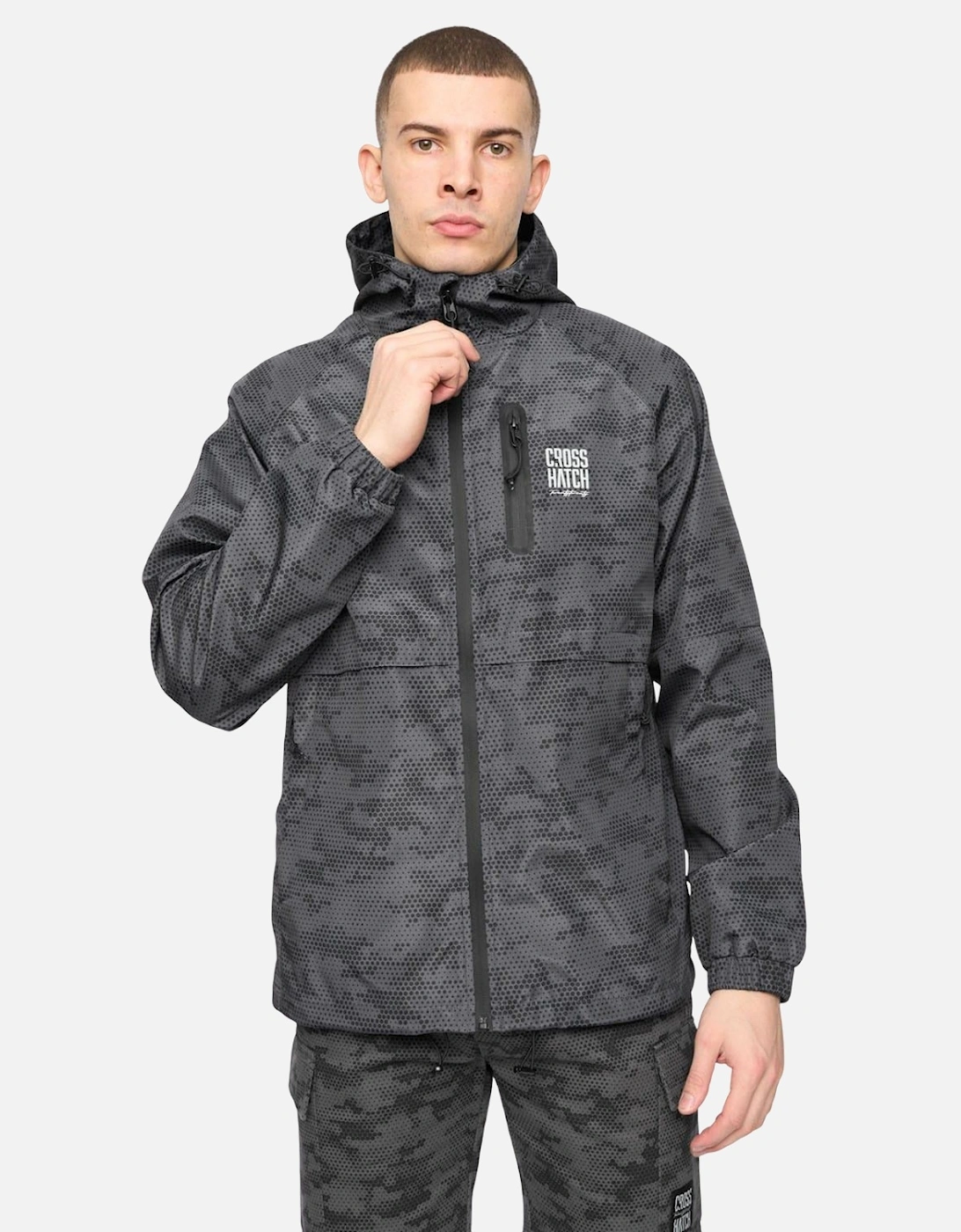 Mens Janscore All-Over Print Jacket, 6 of 5