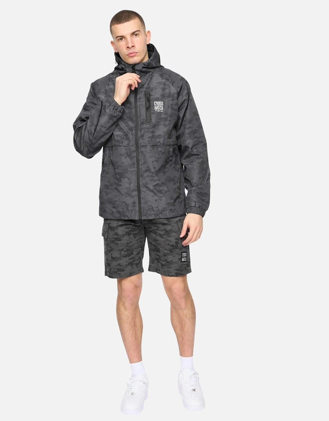 Mens Janscore All-Over Print Jacket