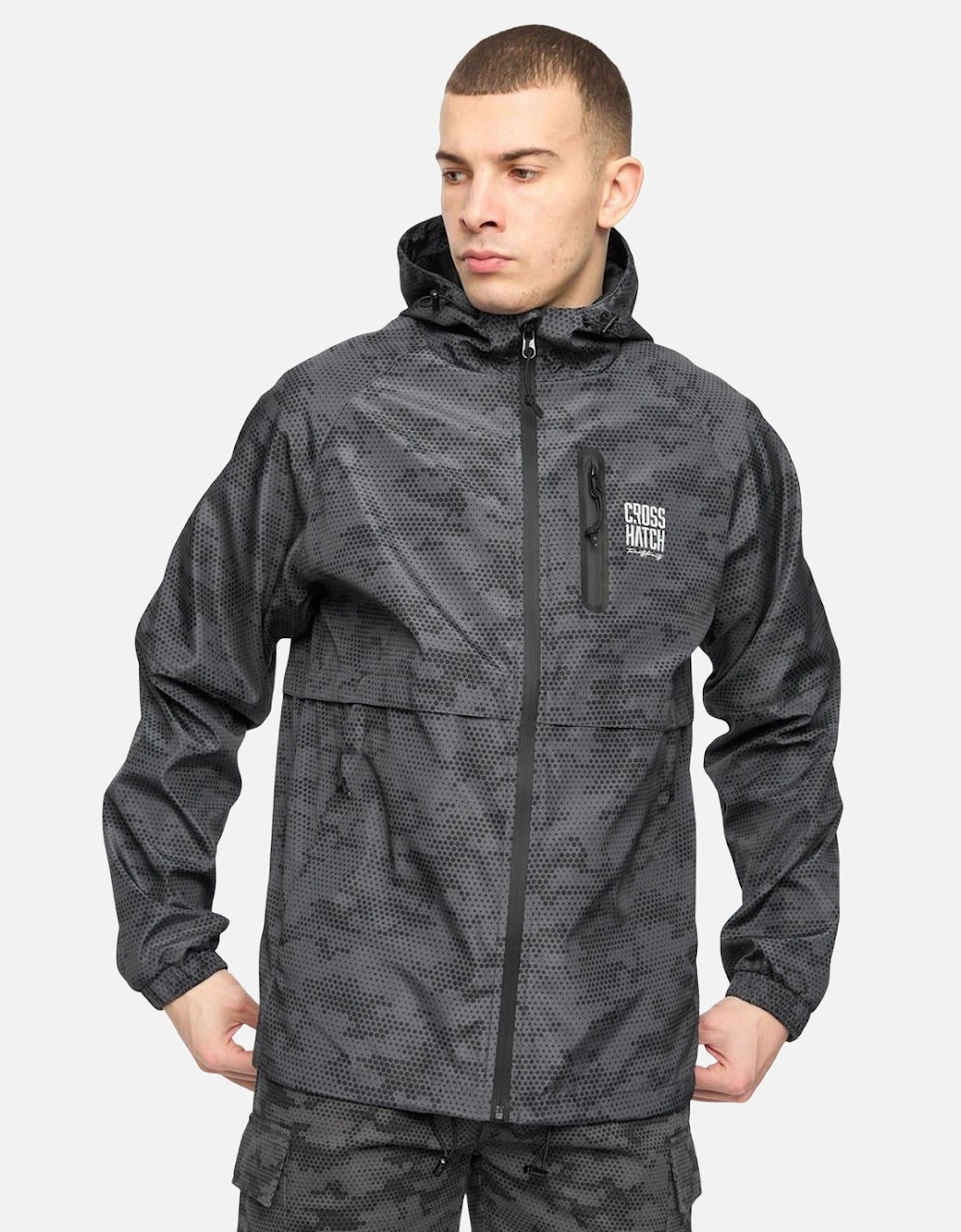 Mens Janscore All-Over Print Jacket