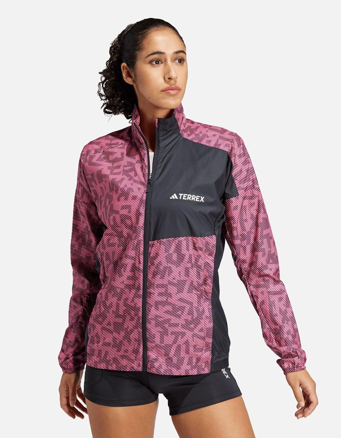 Womens/Ladies Terrex Trail Running Wind Jacket
