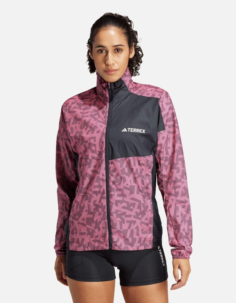 Womens/Ladies Terrex Trail Running Wind Jacket