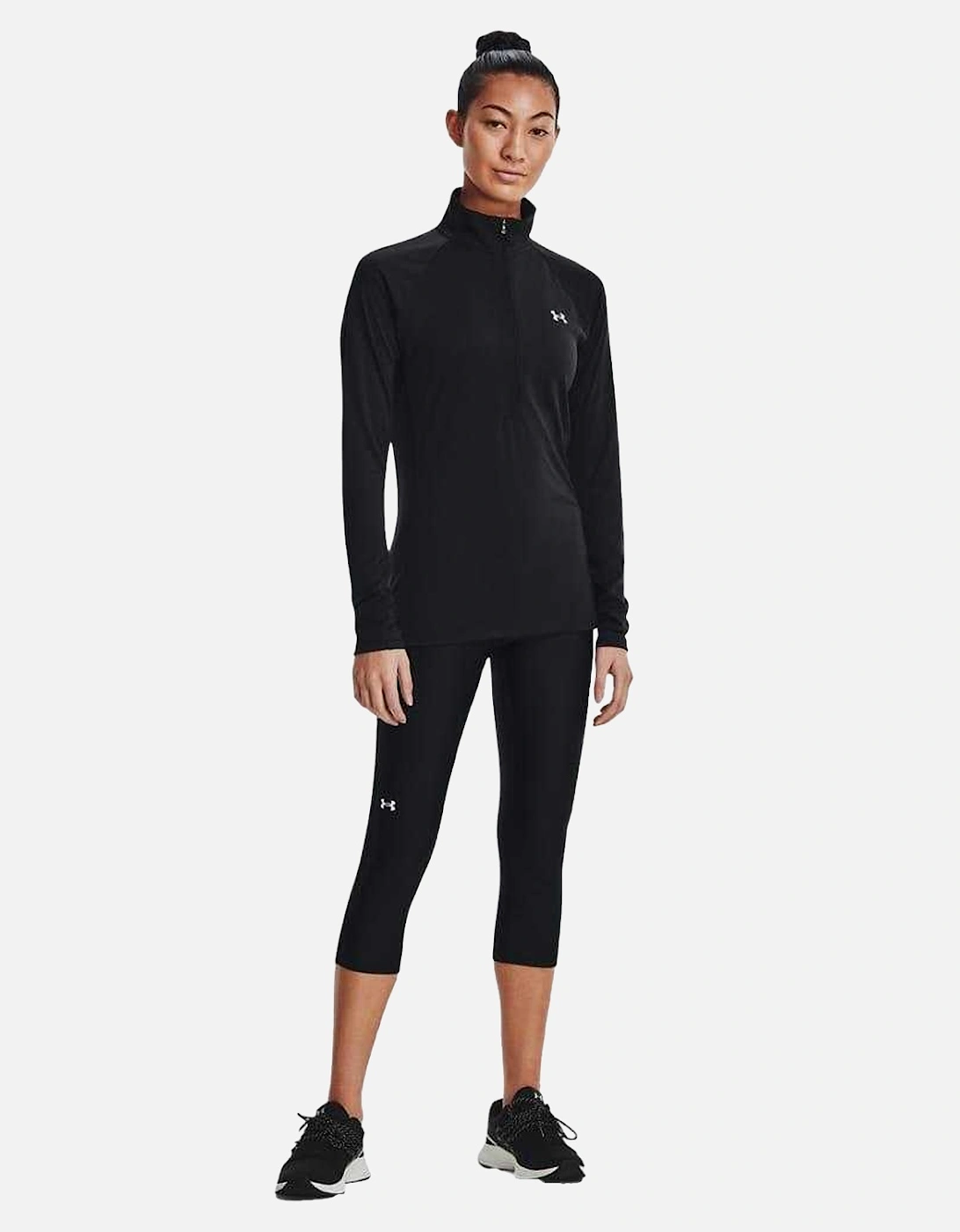 Womens/Ladies Tech Reflective Half Zip Top