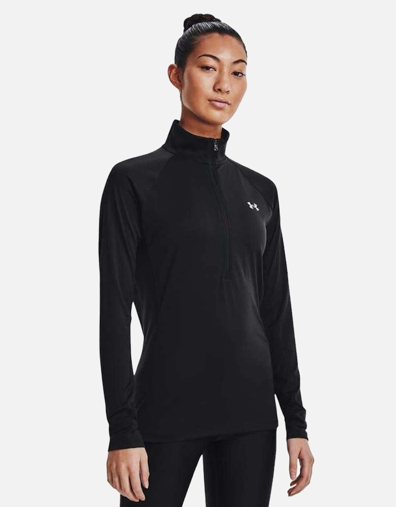 Womens/Ladies Tech Reflective Half Zip Top
