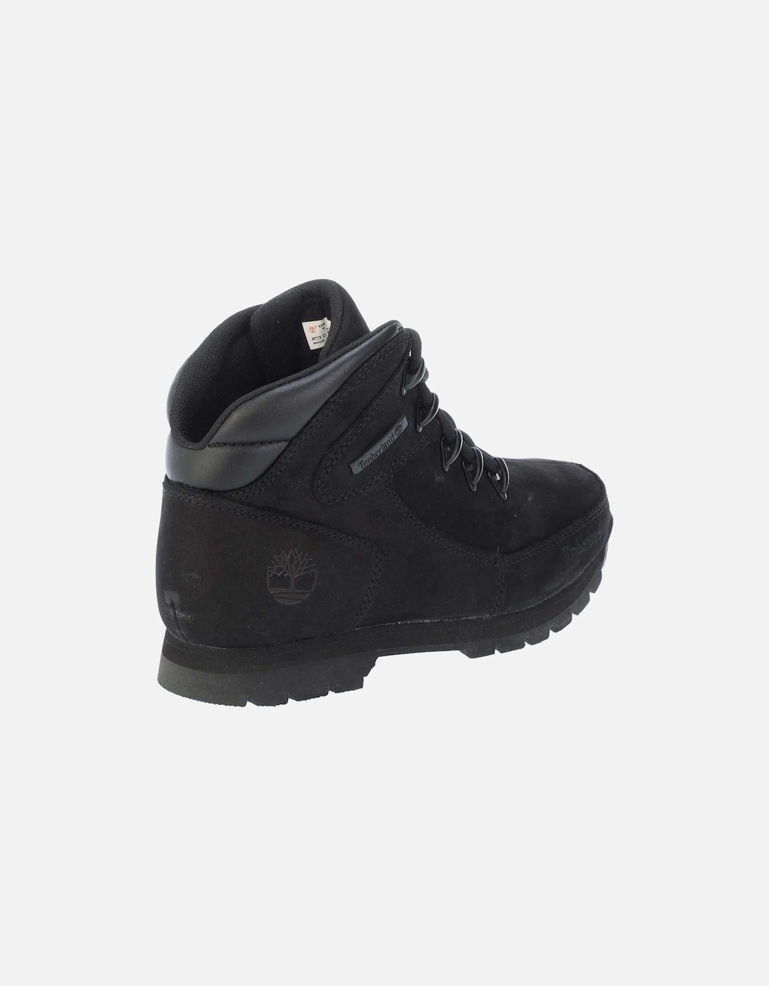 Boys Euro Rock Leather Lace Up Boots