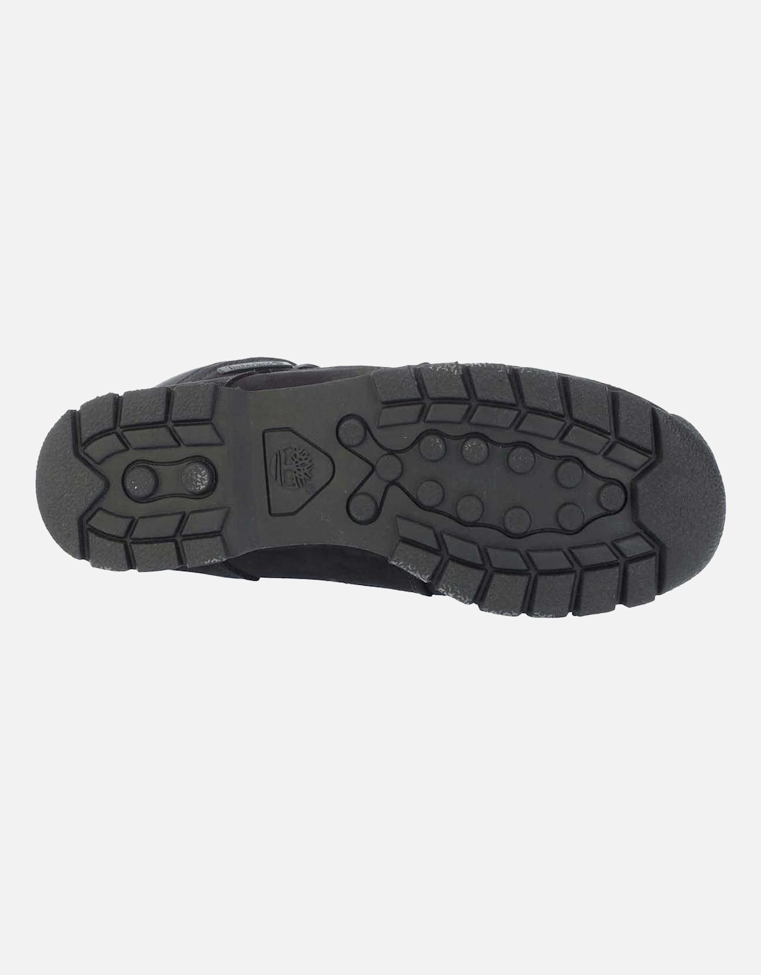 Boys Euro Rock Leather Lace Up Boots